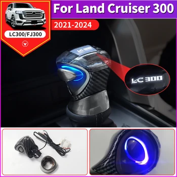 Pre 2021-2023 2022 Toyota Land Cruiser 300 LED Crystal Rukoväť Radiacej hlavu LC300 FJ300 Interiéru Inovované Príslušenstvo