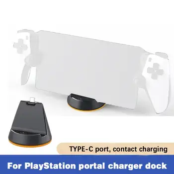 Pre PlayStation Portál Nabíjací Dock Portál Rukoväť Radič Gamepad Grip Poplatok Stojan Typu C Konektor Pre Nabíjanie Dock