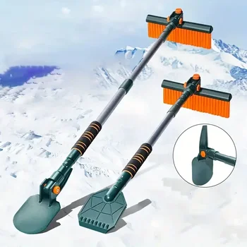 Multi-funkčné Auto Sneh Lopata Ľad Škrabka & Snowbrush Snehu Nástroj pre Odstránenie Ľadu Vhodné Ľad Škrabka Lopata Snow Doska