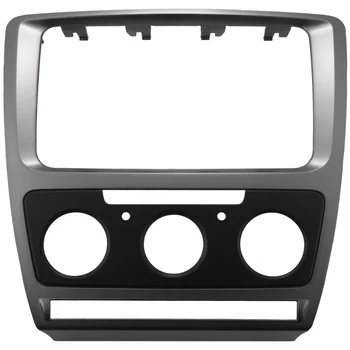 2Din Fascia Pre Škoda Octavia 2 2010-2013 o Stereo Panel Montáž Inštalácia palubnej doske Auta Výbava Rám Adaptér