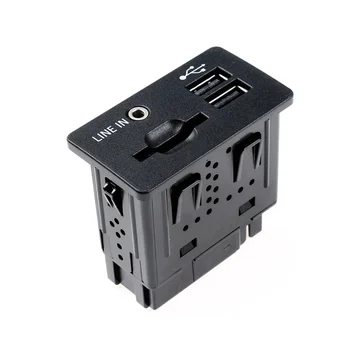 EM2T-14F014-AB USB Rozhranie AUX Audio Jack pre Auto Vhodné pre Ford EDGE KUGA Taurus S-MAX