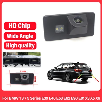 HD CCD Nepremokavé 1080P Fisheye Auto Zozadu Zálohy Kamera Pre BMW 1 Series E82 Radu 3 E46 E90 E91 Série 5 E39 E53 X3 X5