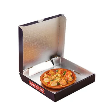 Prispôsobený productCustomized hliníková fólia tepelná pizza krabice na predaj
