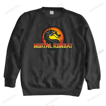 Muži mikina módne topy značky jeseň zima s kapucňou, Mortal Kombat unisex shubuzhi zábavné retro hoody dlhý rukáv nadrozmerné