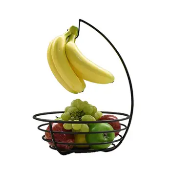 Ovocný Kôš Stola Zeleniny Skladovanie Misa S Banánom Vešiak Dekoratívne Moderný Dizajn Zeleninou Stojan Na Stravovanie