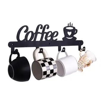 dodávky domova kaviareň cafe dekorácie hrnček ramienka hrnček stenu stojan na šálku kávy organizátor kávy držiak držiak na hrnček