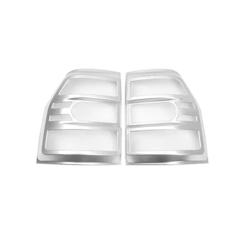 Zadné Svetlo Lampy Kryt pre Mitsubishi Pajero V93 V97 2007-2019 Príslušenstvo, Zadné Svetlá Chrome Frame Chránič Výbava