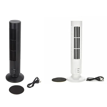 Nový USB Nabíjateľné Veža Ventilátor, Chladenie Prenosné Fanúšik Stojí Bellyless Ventilátor, klimatizácia, Spálne, Kuchyne, Kancelárie