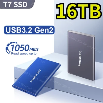 pôvodné T7 Prenosné SSD 500GB 1 TB 2TB Externý Disk Pevný Disk ssd (Solid State Disk USB 3.2 Gen 2 Kompatibilný SSD Pre Notebook Ploche