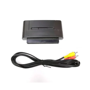 72-PIN Kazety 8bitová na 16Bit Kazety Converter pre NES 72Pins pre SNES SFC Konverzie Karty Konzoly Adaptér
