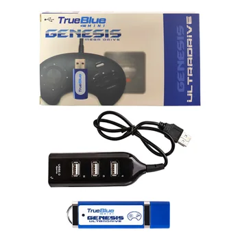 Prenosné 813 Hry True Blue Mini-Ultradrive Pack Hry Stick pre Genesis pre Mega Drive Retro Hry Herné Konzoly