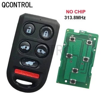 Qcontrol Smart Remote Auto príveskom 5+1/6 Tlačidlá 313.8 MHz č Čip pre Honda Odyssey 2005 2006 2007 2008 2009 2010 auto príslušenstvo