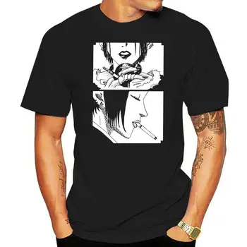 Klasické Nana Manga T Shirt Mužov Mäkké Bavlnené Mestskej Harajuku T-tričko Krátke Rukávy Japonské Anime Tee Módne Tričko Oblečenie Merch