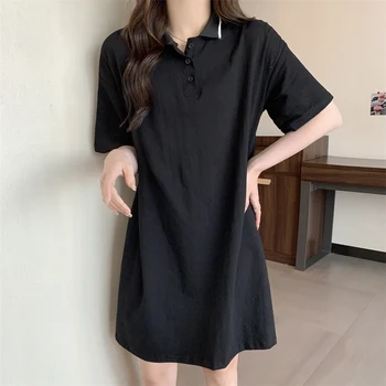 Dámske tričká Topy Japonský Kawaii Dámy Ulzzang Lenivý Pevné Vintage Voľné Tričko Žena kórejský Harajuku Oblečenie Pre Ženy