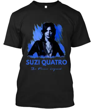 NWT Suzi Quatro Americký Spevák, basgitarista, Hudobné Legendy T-Shirt S-4XL