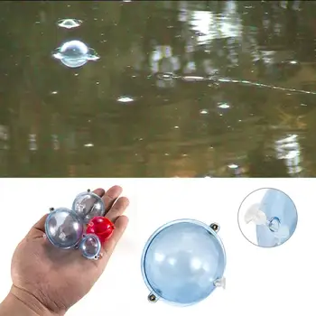 5 Ks/Set Rybárske Float ABS Plast Gule Vody Loptu Bublina Plaváka Riešiť Morský Rybolov Vonkajšie Príslušenstvo Modrá Červená 25/32/40/47mm