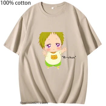Anime Školy Pestúnky Tshirts pre Ženy Kotaro Kashima Oblečenie Estetické Cartoon Tee Kawaii/Roztomilý Tričko 100%Bavlna Móda, Top