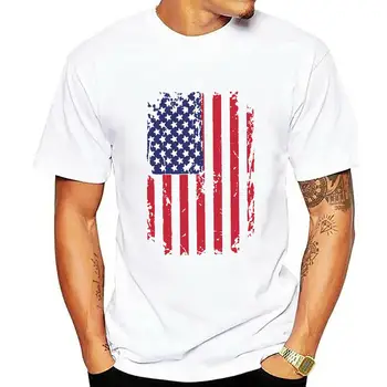 Detské 3D, USA Tlače O-Neck T-shirts 4. júla Vlasteneckej Dekor Americkej Vlajky Krátky Rukáv Deň Nezávislosti Módne Topy