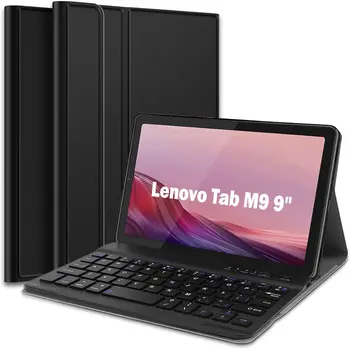 Klávesnica Prípade na Kartu Lenovo M9 2023 Release 9 palcový Tablet TB-310FU TB-310XU S Magneticky Odnímateľným Slim PU Kožené Stojan