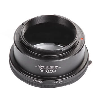 FOTGA Adaptér Krúžok pre Nikon G-NEX Objektív SONY NEX5 NEX3 A500 A6000 E-Mount Objektív Kamery Adaptér Krúžok