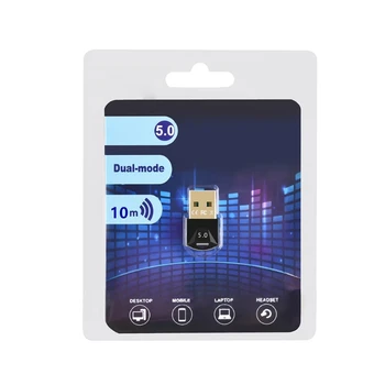 Prenosné Bezdrôtové pripojenie USB Mikro Adaptér Mini Dongle Audio Vysielač a Prijímač BT5.0-Kompatibilný Adaptér Riešenie pre PC P9JB