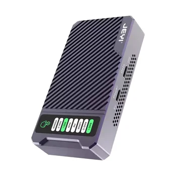 JEYI Dual Disk NVME Pole Pole SSD Rámček Hliníkový M. 2 Enclosur RAID Externý Mobilný Box 586R Druhej Generácie