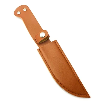 67JE PU Kožené Skladací Nôž Plášť Držiak Noža a Nôž Case Nástroj Prípade Nôž Chránič pre Pásy Vreckový Nôž Camping Lov